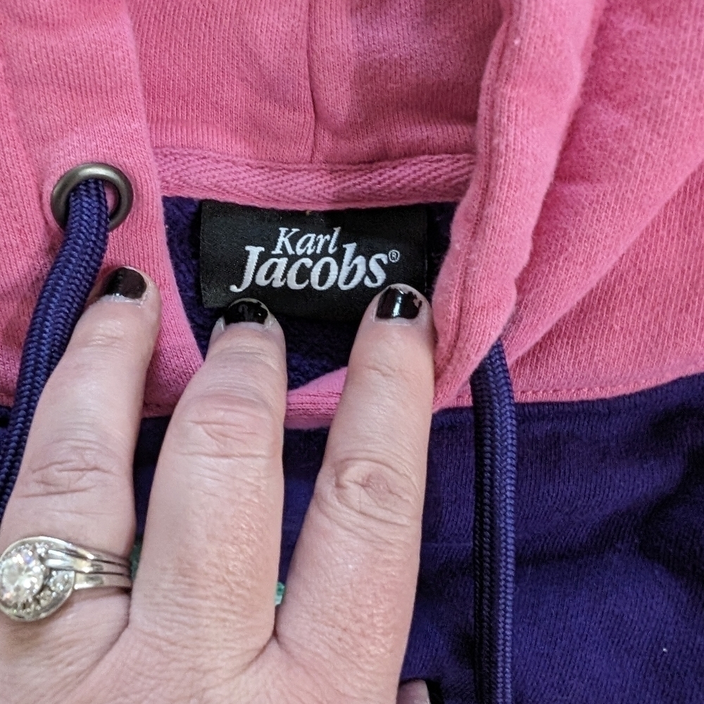 Karl Jacobs Color Block Hoodie - Picture 6 of 6
